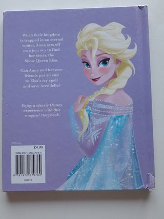 Frozen Gran libro de la película. Disney EN INGLES