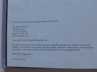 Frozen Gran libro de la película. Disney EN INGLES