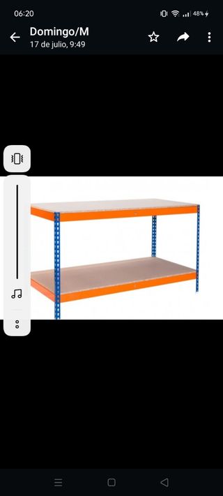 OCASIONMesas o estanterías poco uso