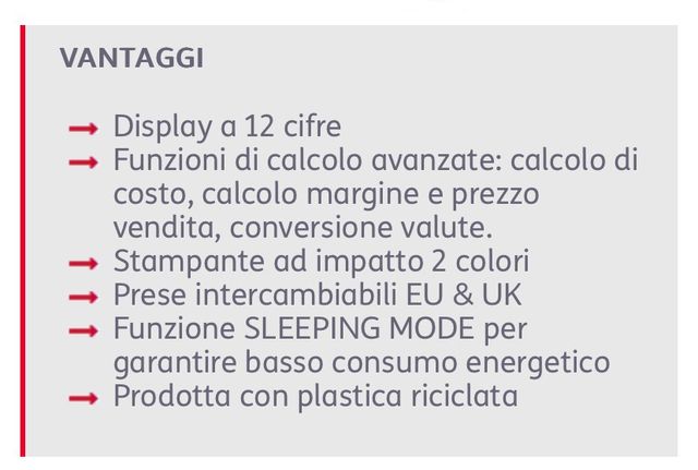 calcolatrice scrivente