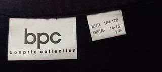 Felpa college tg. 14-15 anni