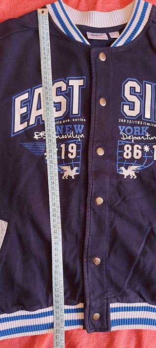 Felpa college tg. 14-15 anni