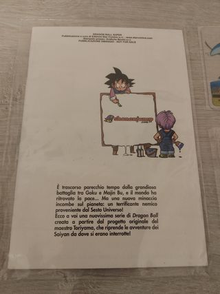 Manga promozionale Dragon Ball Super