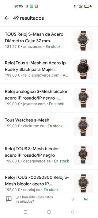 reloj tous