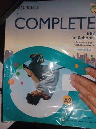 Libro inglés complete