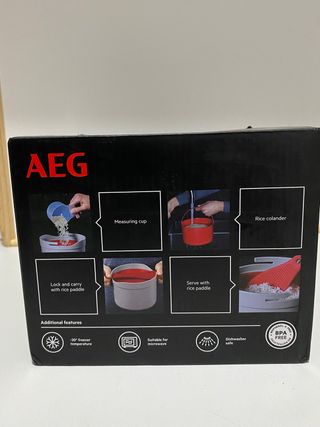 Cocedor de arroz y grano