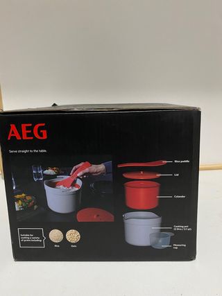 Cocedor de arroz y grano