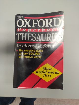 Diccionario Oxford Thesaurus