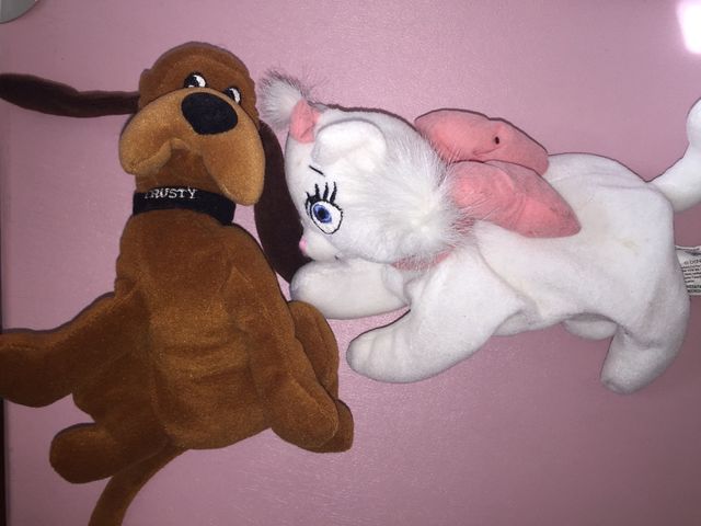 peluches nuevos Disney Marie y Trusty