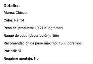 Trona para bebe-niñ@