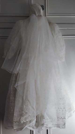 VESTIDO COMUNION NIÑA