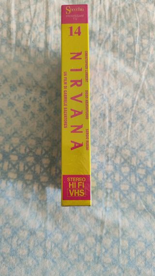 VHS nuovo film NIRVANA