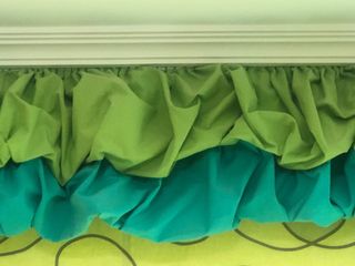 stor cortina dormitorio juvenil pistacho y azul