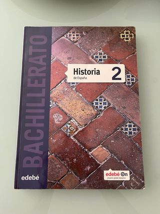 Libro edebé Historia Segundo Bachillerato