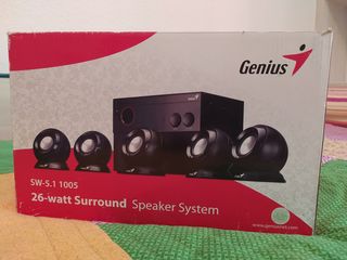 ALTAVOCES GENIUS SW-5.1 1005 para TV, PC y DVD