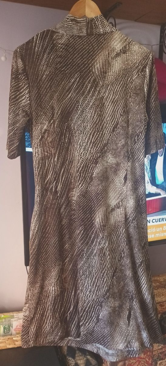 Vestido print animal.