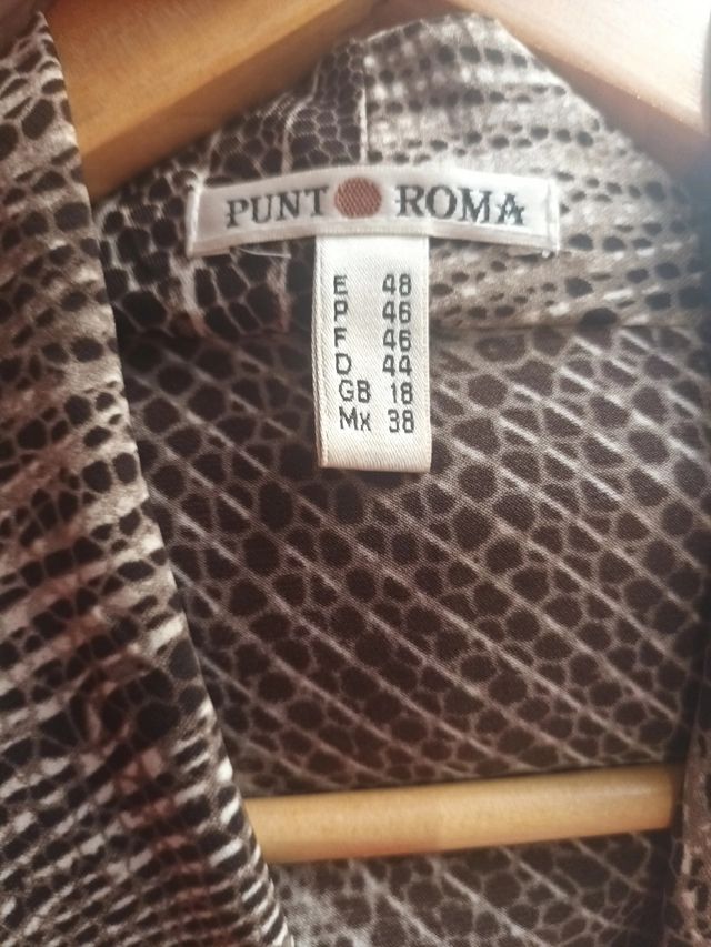 Vestido print animal.