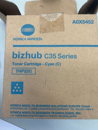 toner c35 konica minolta cyan
