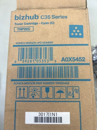 toner c35 konica minolta cyan