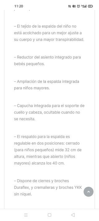 Mochila portabebés Manduca