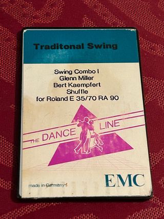 Roland music style card