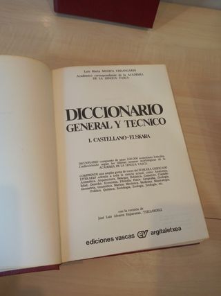 Diccionario Euskera Txillardegi