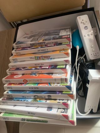 Wii+tabla+mandos+juegos