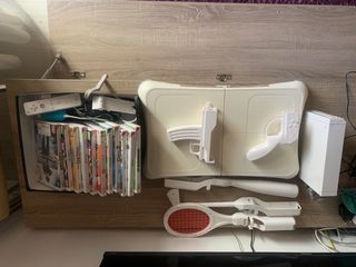 Wii+tabla+mandos+juegos