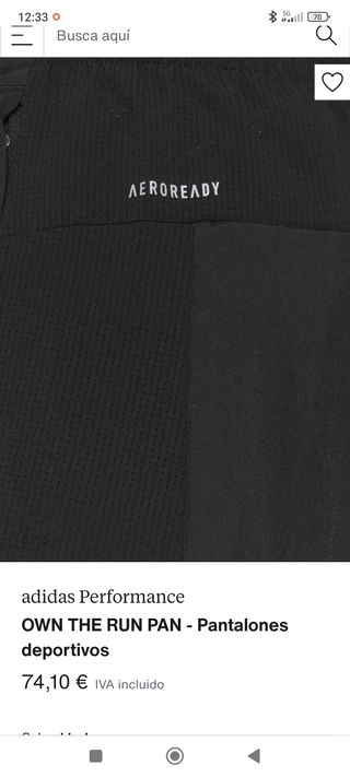 Pantalón Adidas , nuevo sin estrenar.