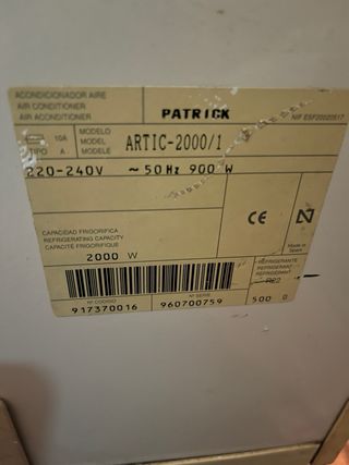 aire acondicionado portatil