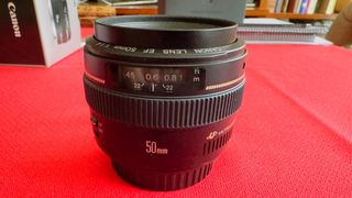 Objetivo Canon 50mm 1.4 USM