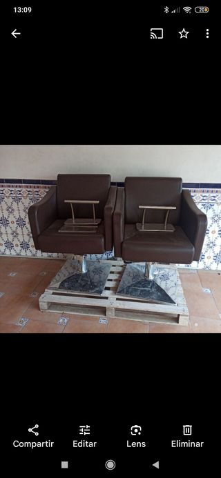Sillones de tocador