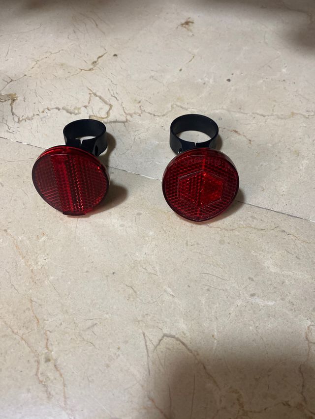 reflectores bici traseros