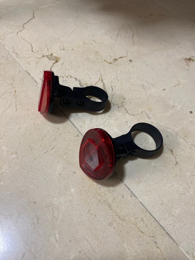 reflectores bici traseros