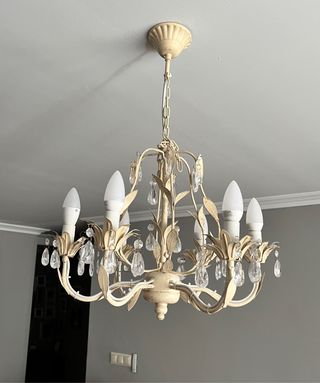 Lámpara forja y lágrimas