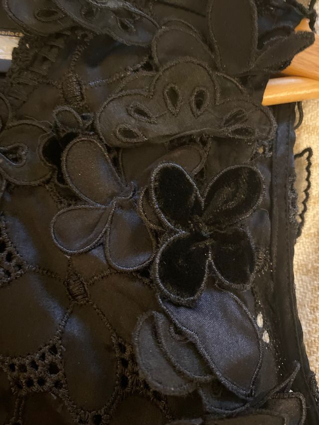 tubino nero Class Cavalli in seta