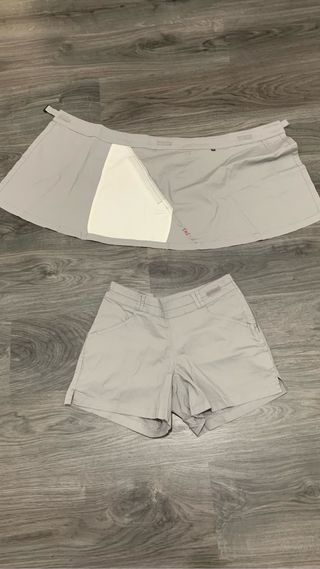 falda pantalon treking