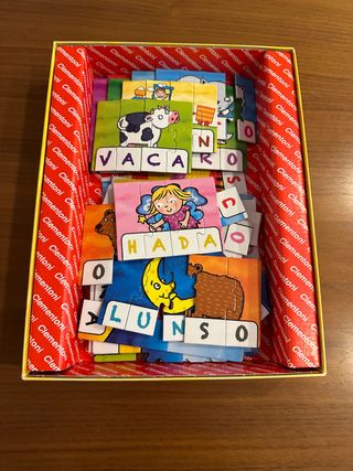 Puzzle Mis primeras palabras Clementoni