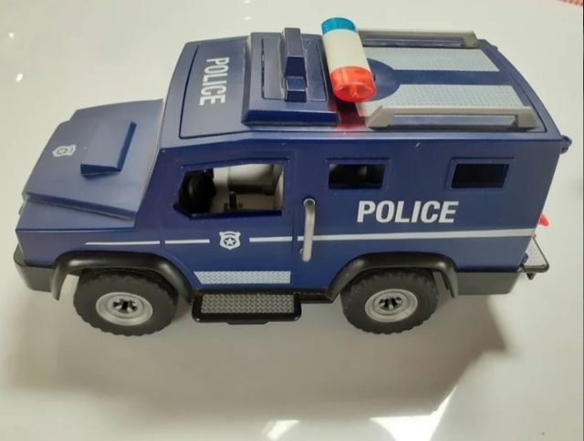 Todoterreno y lancha Playmobil