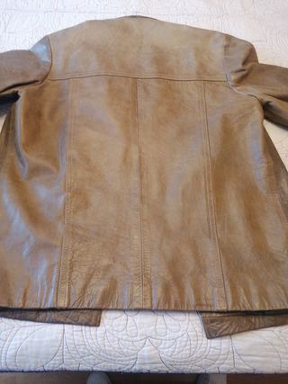 cazadora de cuero vintage