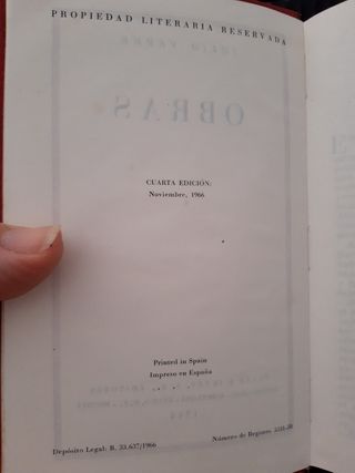 Julio Verne Primera Edición 1969