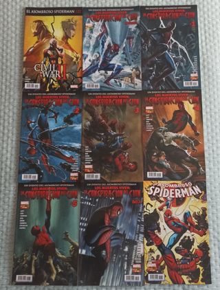 CÓMICS MARVEL: ASOMBROSO SPIDERMAN. DEL 95 AL 134.