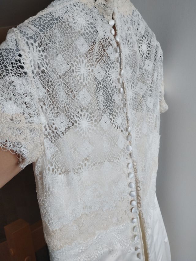 Vestido novia Jesus Peiro nuevo