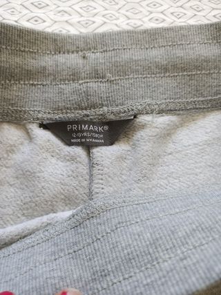 Pantalón de chándal gris flojo talla 12-13 años
