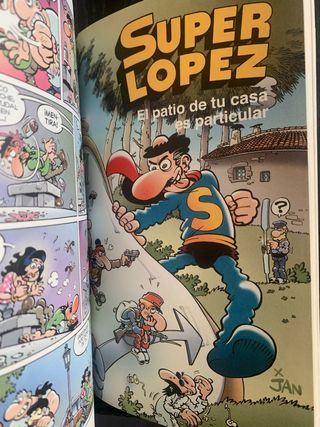 Super López. Biblioteca El Mundo