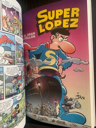 Super López. Biblioteca El Mundo