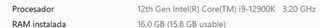 Semitorre servidor Intel i9
