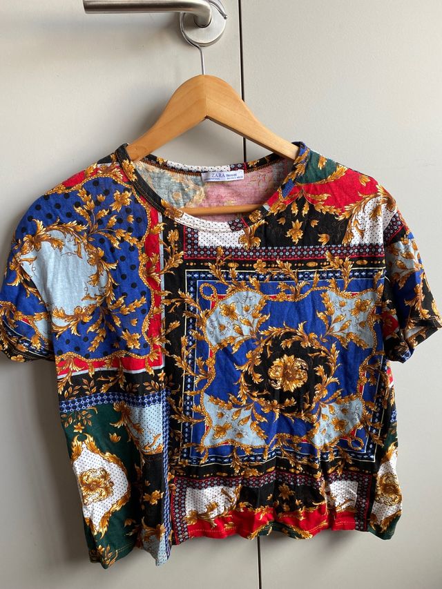 Camiseta estampada Zara