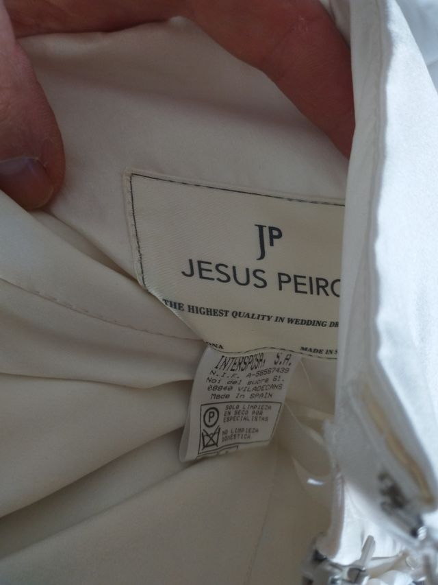 Vestido novia Jesus Peiro nuevo estoc