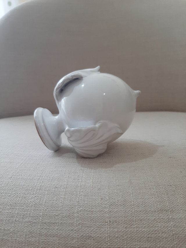 oggetto decorativo casa in ceramica, Nuova